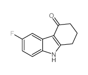 6-fluoro-1,2,3,9-tetrahydrocarbazol-4-one结构式