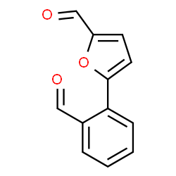 5-(2-FORMYL-PHENYL)-FURAN-2-CARBALDEHYDE Structure