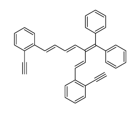 1,7-bis(o-ethynylphenyl)-3-(diphenylmethylene)-1,4,6-heptatriene Structure