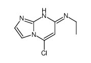 5-chloro-N-ethylimidazo[1,2-a]pyrimidin-7-amine Structure