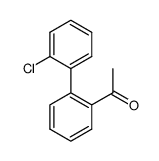 2'-(2-chlorophenyl)acetophenone结构式