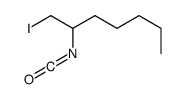 1-iodo-2-isocyanatoheptane结构式