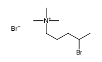 4-bromopentyl(trimethyl)azanium,bromide结构式