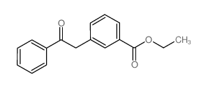 ETHYL 3-(2-OXO-2-PHENYLETHYL)BENZOATE结构式