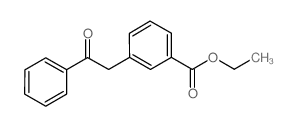 ETHYL 3-(2-OXO-2-PHENYLETHYL)BENZOATE structure