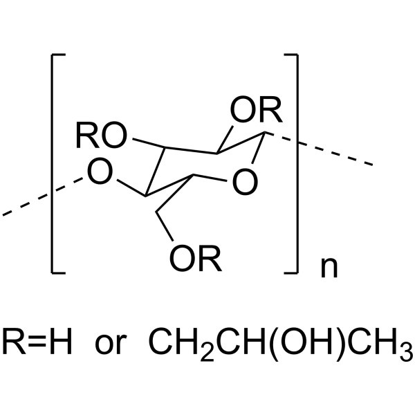 Hydroxypropyl Cellulose structure