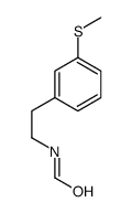 N-[2-(3-methylsulfanylphenyl)ethyl]formamide Structure