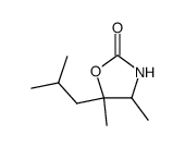 2-Oxazolidinone,5-isobutyl-4,5-dimethyl-(7CI) picture