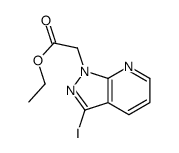ethyl 2-(3-iodopyrazolo[3,4-b]pyridin-1-yl)acetate Structure