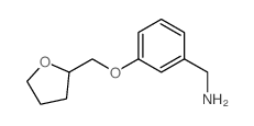 3-(Tetrahydro-furan-2-ylmethoxy)-benzylamine Structure