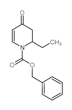 BENZYL 2-ETHYL-4-OXO-3,4-DIHYDROPYRIDINE-1(2H)-CARBOXYLATE结构式