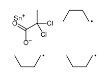 tributylstannyl 2,2-dichloropropanoate Structure