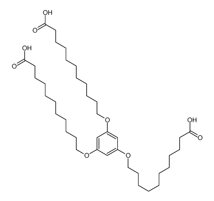 11-[3,5-bis(10-carboxydecoxy)phenoxy]undecanoic acid结构式
