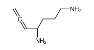 (4S)-hepta-5,6-diene-1,4-diamine Structure