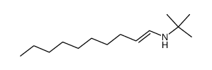 (E)-N-(tert-butyl)dec-1-en-1-amine结构式