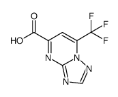 7-(trifluoromethyl)-[1,2,4]triazolo[1,5-a]pyrimidine-5-carboxylic acid Structure