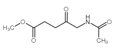 5-乙酰基氨基戊酮酸甲酯结构式