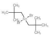 dibromo-bis(2,2-dimethylpropyl)stannane Structure