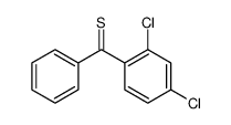 (2,4-dichlorophenyl)-phenylmethanethione Structure