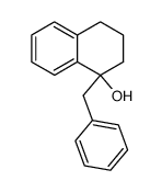 1-phenylmethyl-1,2,3,4-tetrahydronaphthalen-1-ol Structure