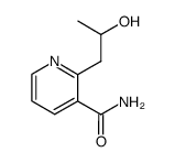2-(2-hydroxy-propyl)-nicotinic acid amide Structure
