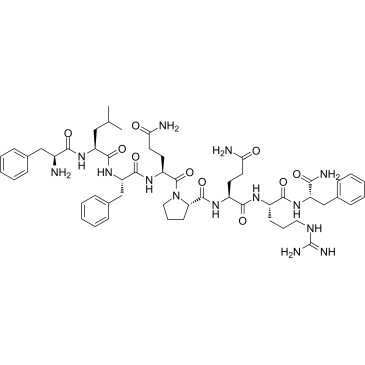 Neuropeptide FF Morphine Modulating Neuropeptide F-8-F-NH2 structure