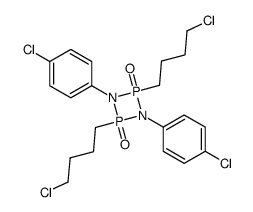 Dimeres N-<4-Chlor-phenyl>-4-chlor-butan-phosphonsaeure-(1)-imid结构式