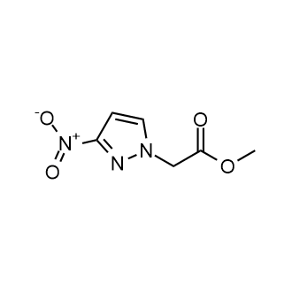 Methyl2-(3-nitro-1h-pyrazol-1-yl)acetate Structure