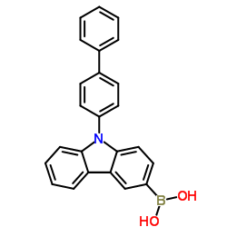 9-(4-联苯基)-3-硼酸咔唑图片