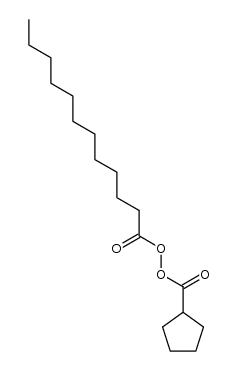 cyclopentanecarbonyl dodecanoyl peroxide结构式