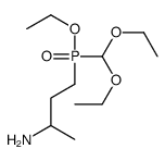 4-[diethoxymethyl(ethoxy)phosphoryl]butan-2-amine Structure