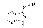 3-thiocyanato-1H-pyrrolo[2,3-b]pyridine Structure