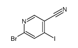 6-Bromo-4-iodonicotinonitrile Structure