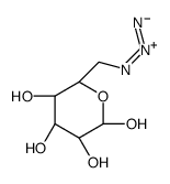 (3R,4S,5R,6R)-6-(azidomethyl)oxane-2,3,4,5-tetrol结构式