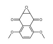 5,8-dimethoxy-2,3-epoxy-2,3-dihydro-1,4-naphthoquinone结构式