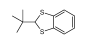 2-tert-butyl-1,3-benzodithiole结构式
