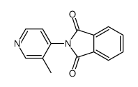 2-(3-methylpyridin-4-yl)isoindole-1,3-dione Structure