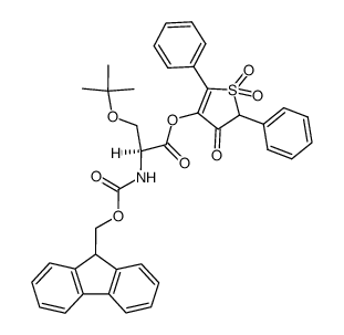 Fmoc-Ser(tBu)-OTDO结构式