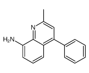 2-methyl-4-phenylquinolin-8-amine Structure