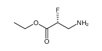α-fluoro-β-alanine ethyl ester Structure