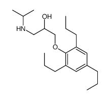 1-(4,6-propyl)dihydroalprenolol structure