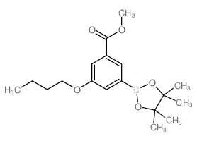 3-丁氧基-5-(甲氧基羰基)苯硼酸频那醇酯图片