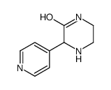 3-(吡啶-4-基)哌嗪-2-酮结构式