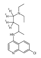 4-N-(7-chloroquinolin-4-yl)-1,1,2,2-tetradeuterio-1-N,1-N-diethylpentane-1,4-diamine Structure