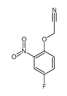 2-(4-fluoro-2-nitrophenoxy)acetonitrile结构式
