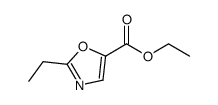 ethyl 2-ethyloxazole-5-carboxylate结构式