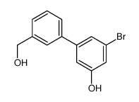 3-bromo-5-[3-(hydroxymethyl)phenyl]phenol Structure