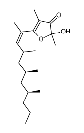 (E)-siphonarienfuranone Structure