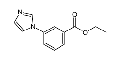 1-(3-ethoxycarbonylphenyl)imidazole Structure