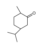 (2R,5S)-2-methyl-5-propan-2-ylcyclohexan-1-one Structure